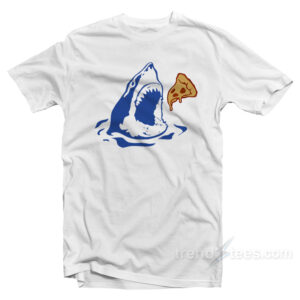 Shark Eating Pizza T-Shirt