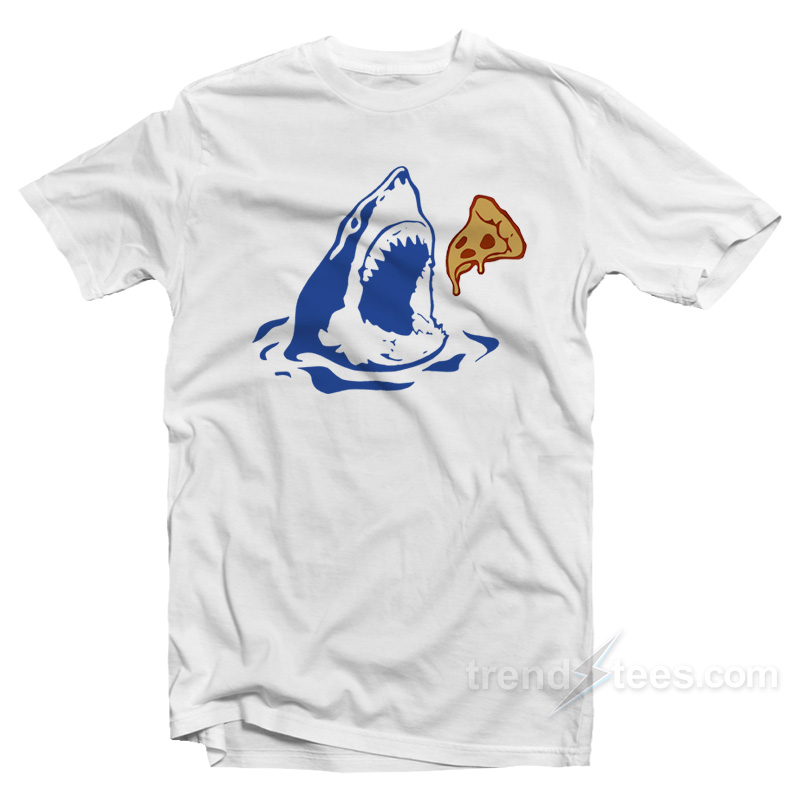 Shark Eating Pizza T-Shirt