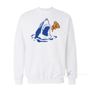 Shark Eating Pizza Sweatshirt