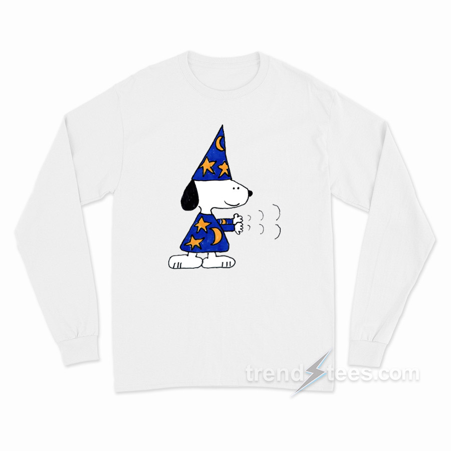 Snoopy Wizard Long Sleeve Shirt