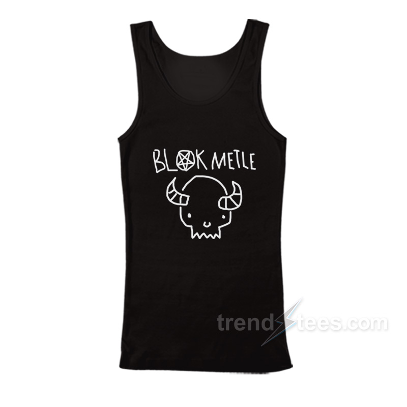 Black Metle Tank Top