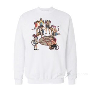 Children Of Satan Playing Pentagram Marbles Sweatshirt