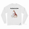 How Clouds Are Made Giraffe Long Sleeve Shirt