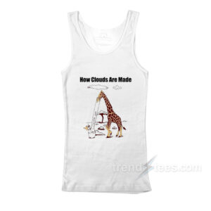 How Clouds Are Made Giraffe Tank Top