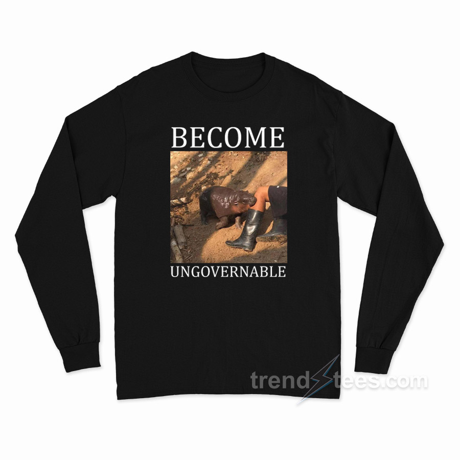 Moo Dang Become Ungovernable Long Sleeve Shirt
