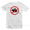 No Riding Triceratops T-Shirt