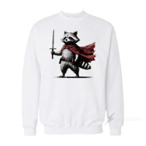Raccoon Knight Cape Sweatshirt