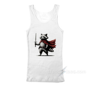 Raccoon Knight Cape Tank Top