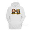Trump vs Musk Beavis and Butthead Parody Hoodie