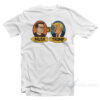 Trump vs Musk Beavis and Butthead Parody T-Shirt