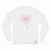Web Heart Long Sleeve Shirt