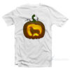 Australian Shepherd Pumpkin Halloween T-Shirt