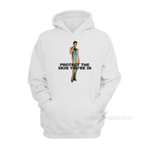 Angelina Jolie Protect Skin You're In Hoodie
