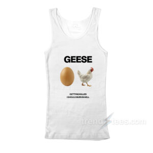 Geese Getting Killed I Should Burn In Hell Tank Top