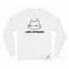 I Need Ibuprofen Funny Cat Long Sleeve Shirt
