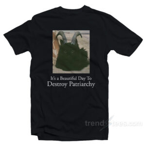 It's A Beautiful Day To Destroy Patriarch T-Shirt