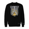 Skeleton Rib Cage Taco Sweatshirt