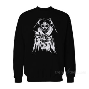 Black Metal Moon Sweatshirt