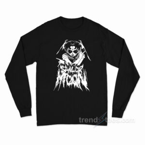 Black Metal Moon Long Sleeve Shirt