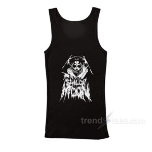 Black Metal Moon Tank Top