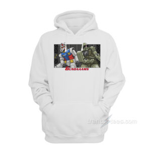 Gundaaamn Gundam Damn Meme Hoodie