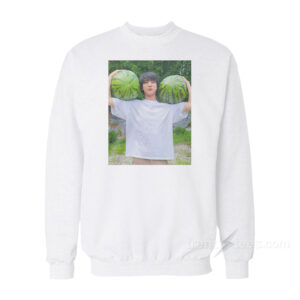 Jin With Left And Right Watermelons Photo Sweatshirt