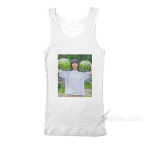 Jin With Left And Right Watermelons Photo Tank Top