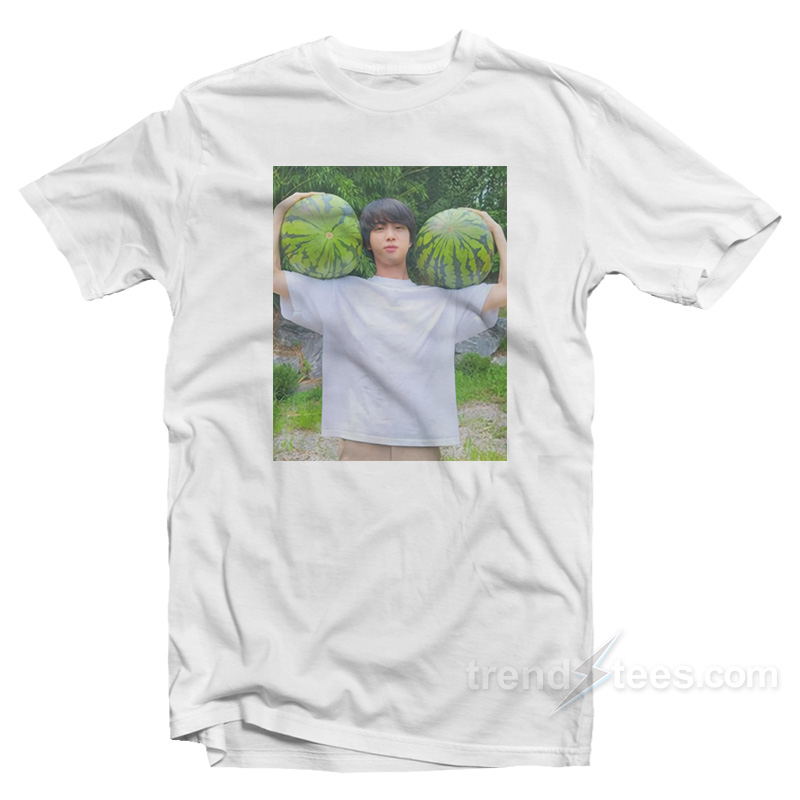 Jin With Left And Right Watermelons Photo T-Shirt