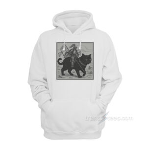 Knight Riding Cat Hoodie