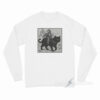 Knight Riding Cat Long Sleeve Shirt