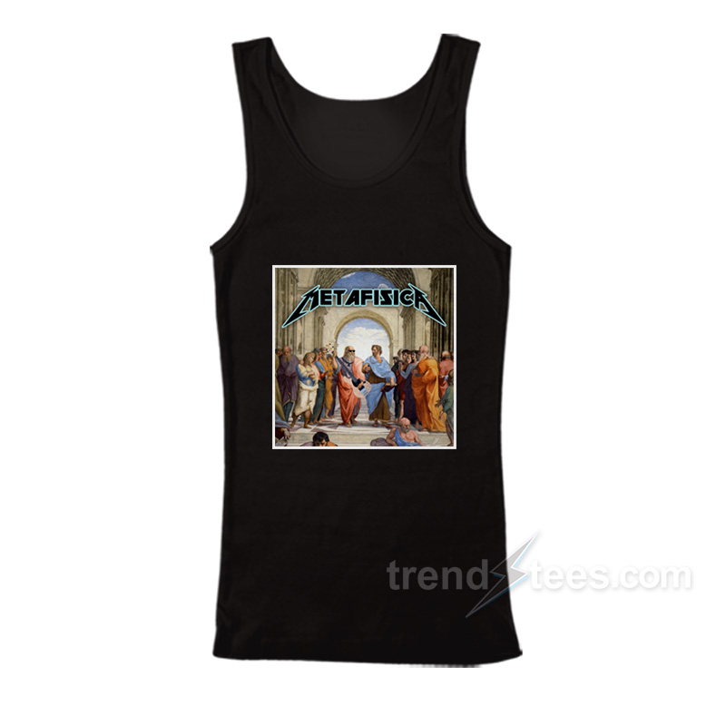 Metafisica Metallica Parody Tank Top