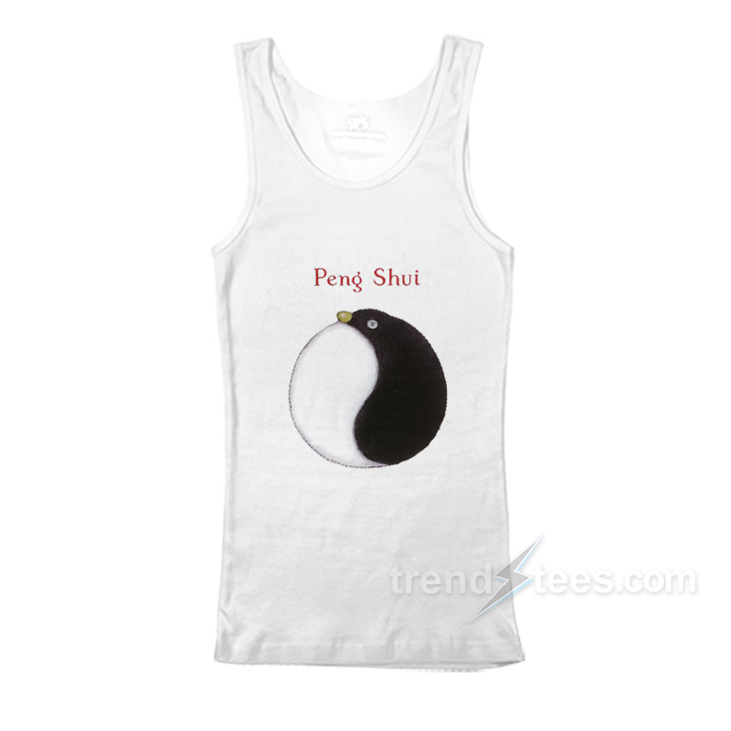 Peng Shui Penguin Yin Yang Tank Top