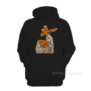 Smoking Cigarette Fingers Hoodie