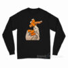 Smoking Cigarette Fingers Long Sleeve Shirt
