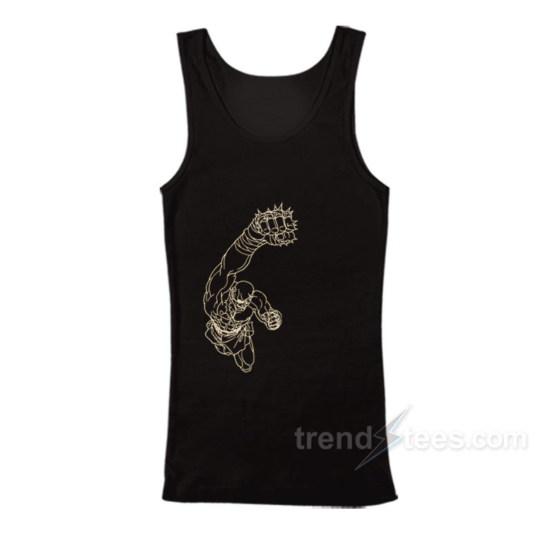 Street Fighter Tiger Uppercut Tank Top