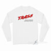 Trash Totally Raccoon And Snack-Hungry Long Sleeve Shirt