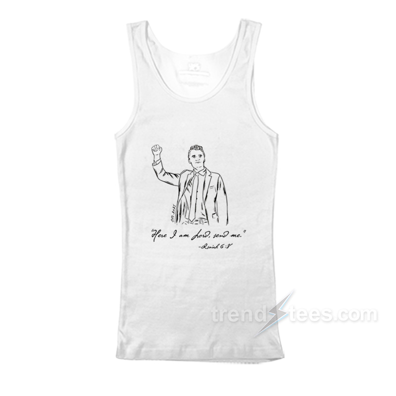 CHARLIE KIRK SEND ME Tank Top