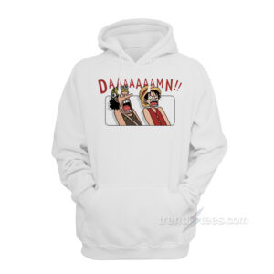 Luffy Usopp Daaamn Hoodie