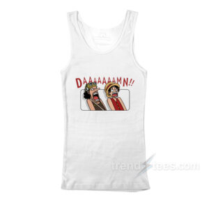 Luffy Usopp Daaamn Tank Top