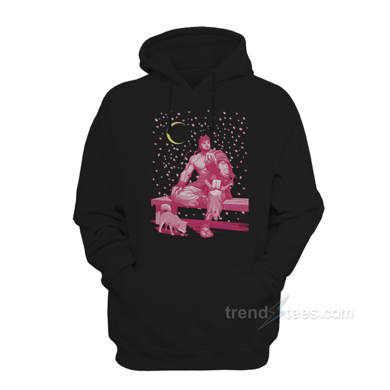 Cherry Blossom Ryu Hoodie