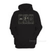 Fangs Demons Tombstones Tarot Hoodie