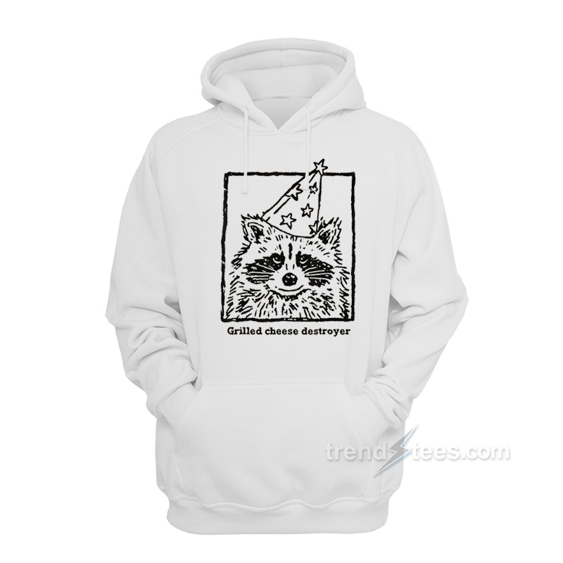 Grilled Cheese Destroyer Raccoon Hoodie