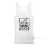 Grilled Cheese Destroyer Raccoon Tank Top