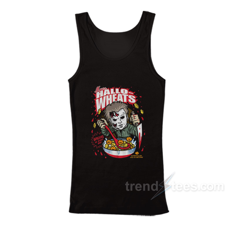 Myers Hallo Wheats Halloween Tank Top