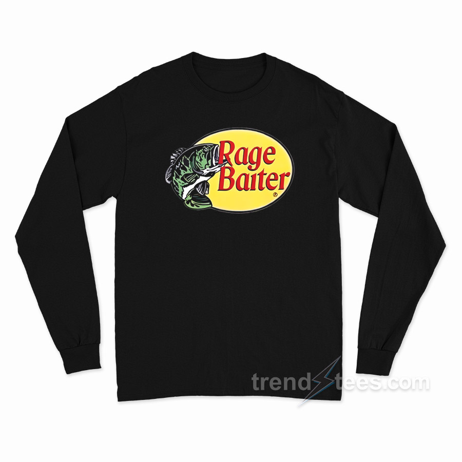 Rage Baiter Fish Long Sleeve Shirt