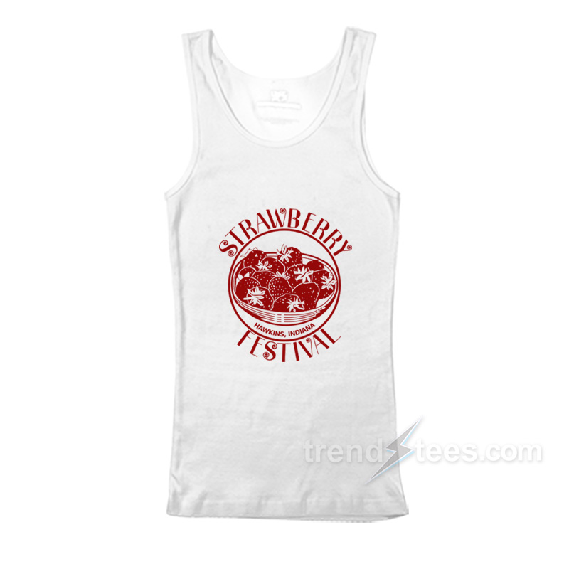 Strawberry Festival Hawkins Indiana Tank Top