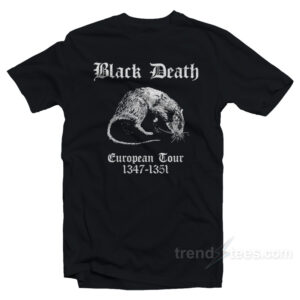 Black Death European Tour T-Shirt