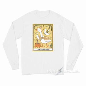 Goose Tarot Card The Magician Long Sleeve Shirt