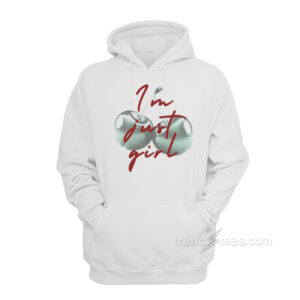 I'm Just A Girl Cherry Hoodie