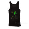 Scream Stab Ghostface Green Mask Tank Top